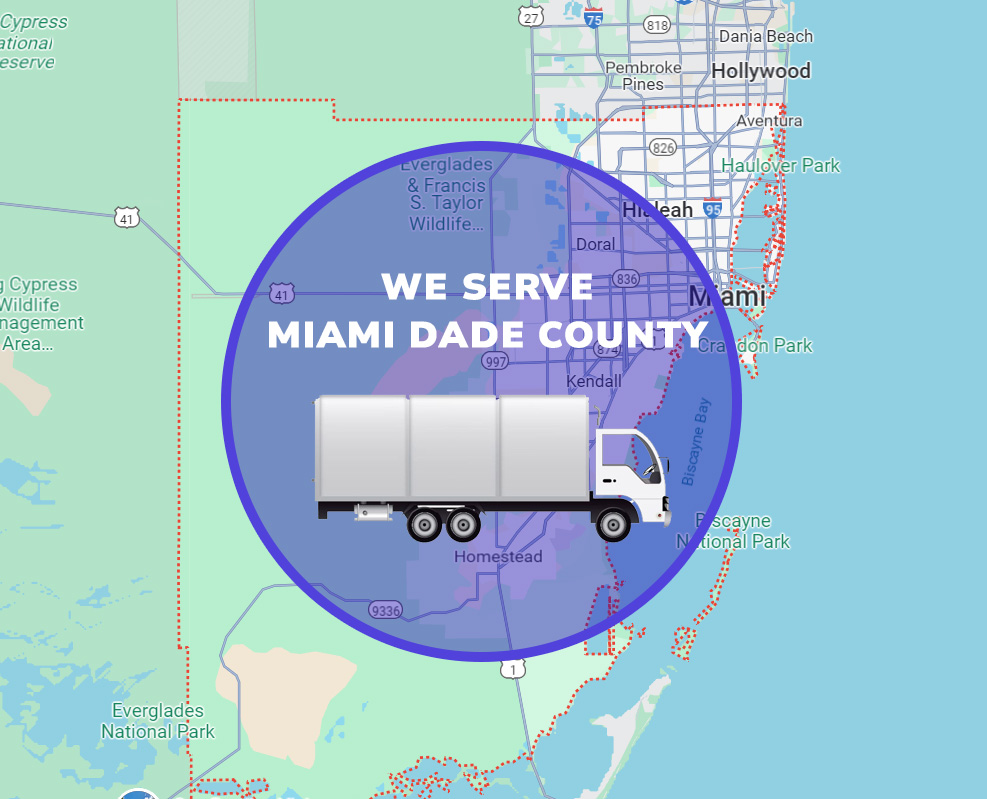 We serve Miami Dade County