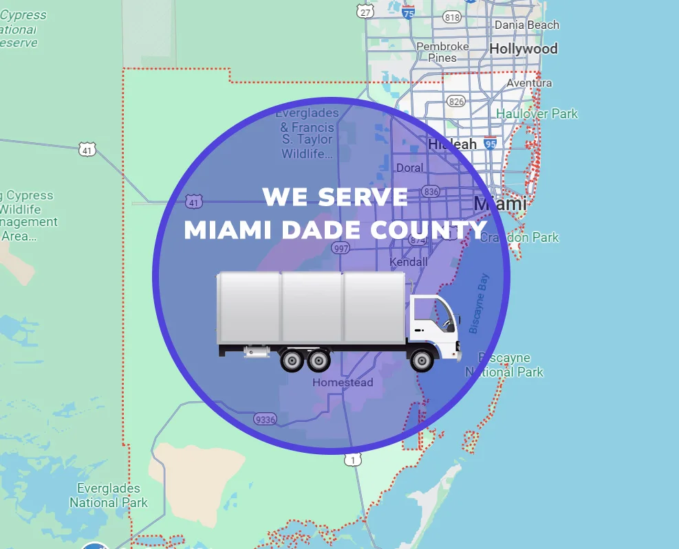 We serve Miami Dade County
